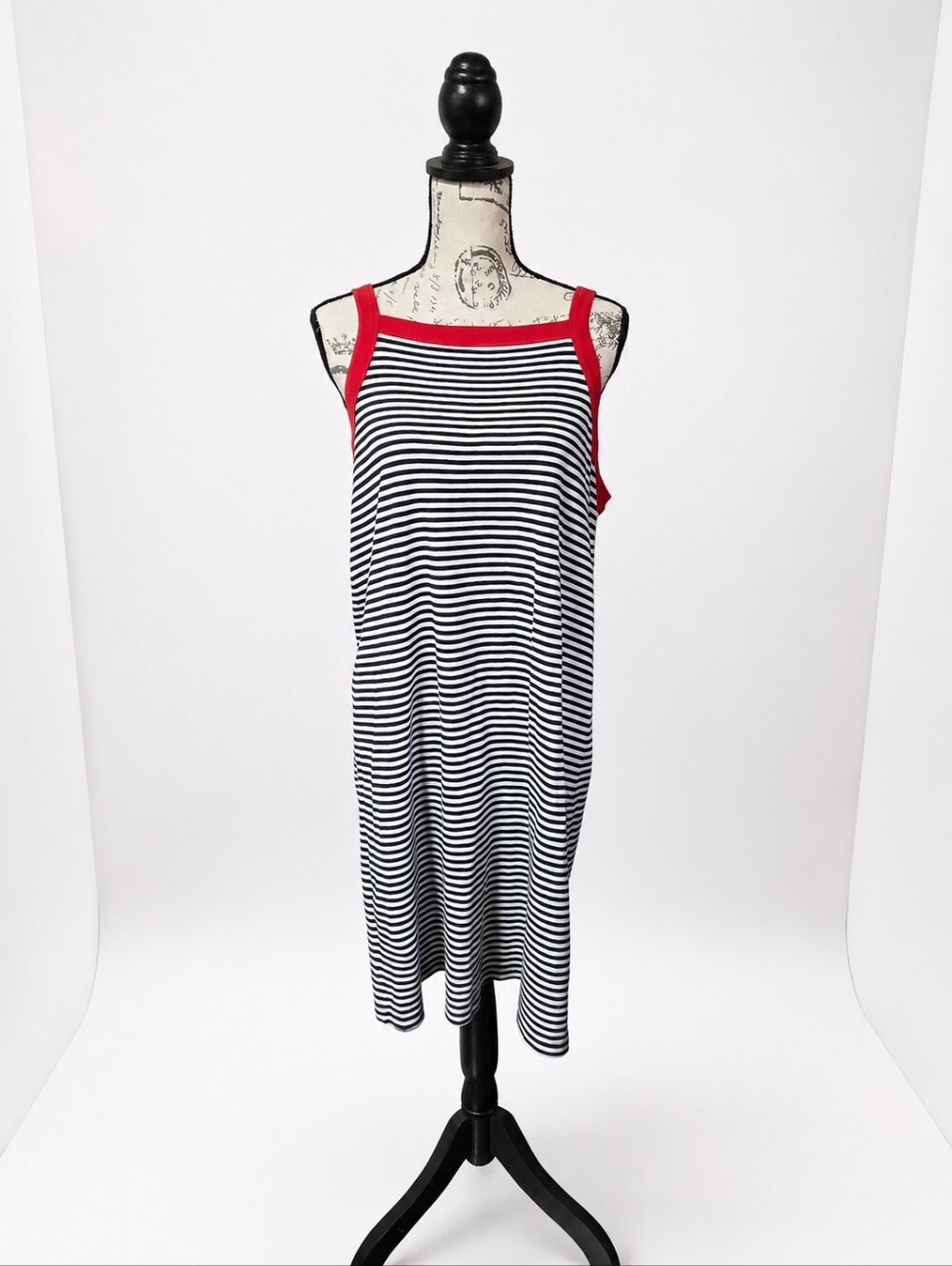 1901 Tank Dress Red, White, and Blue In Large.